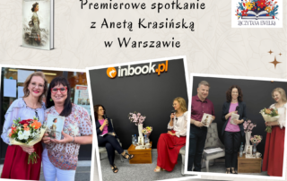 Spotkania autorskie, któż ich nie lubi? 8 Premierowespotkanie z Aneta Krasinska w Warszawie