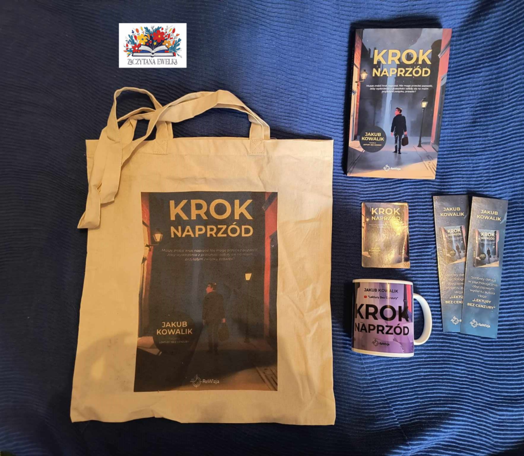 "Krok naprzód" debiut autora Jakuba Kowalika. 📖 6 Projekt bez nazwy 25